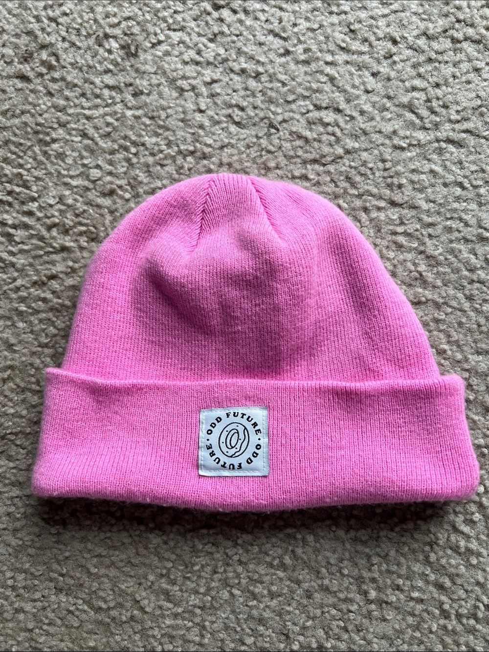 Odd Future Pink Beanie Hat